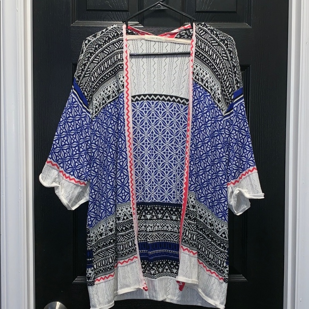 Oversized Aztec Cardigan